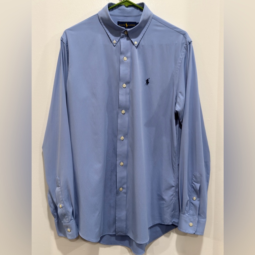 Ralph Lauren Classic Blue Dress Shirt